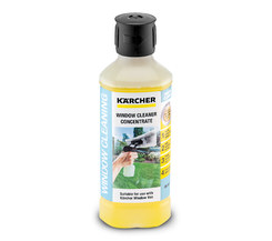 Жидкость для мытья окон Керхер (Karcher) 500 мл, RM 503 с водоотталкивающим эффектом