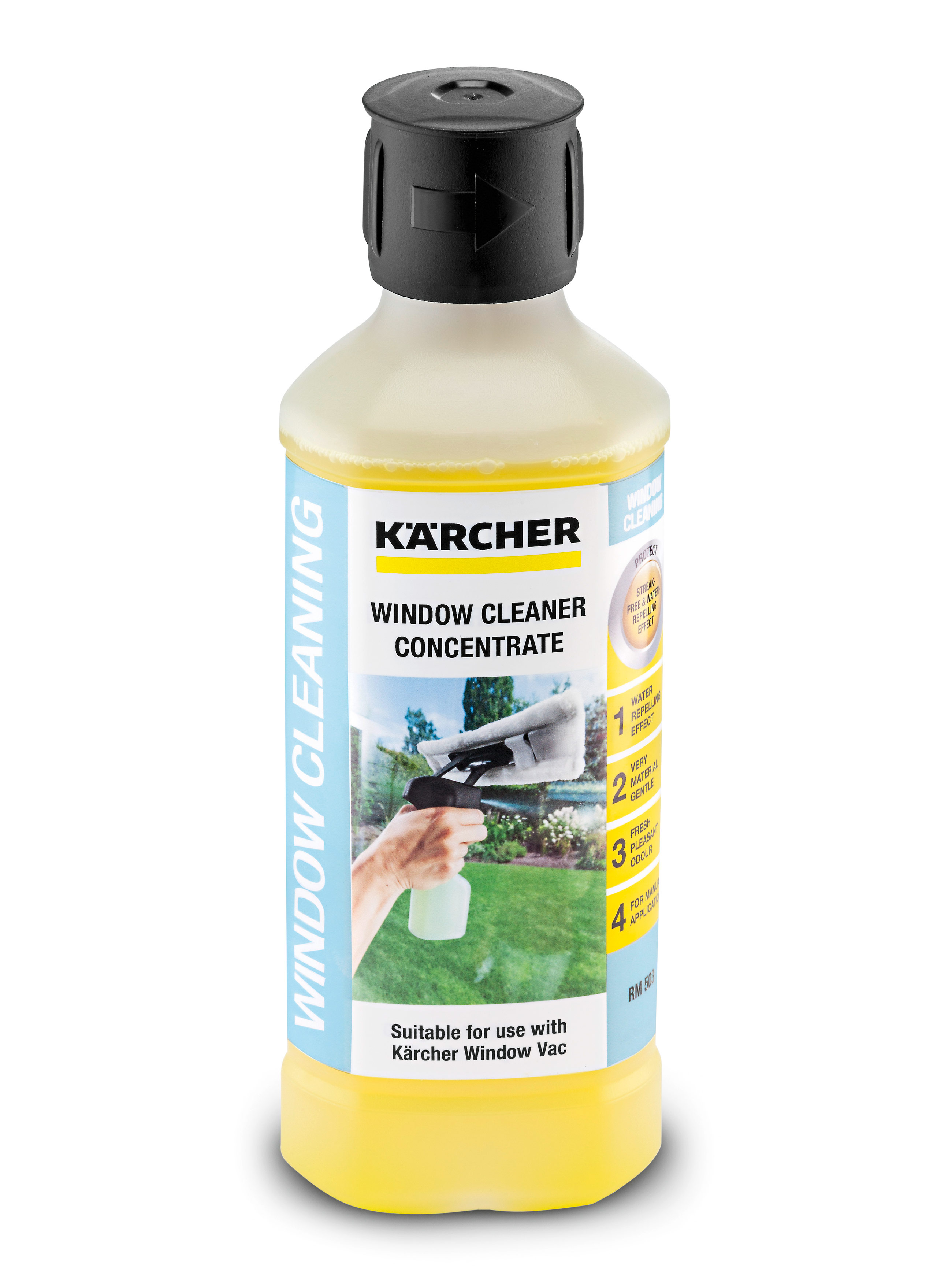 Жидкость для мытья окон Керхер (Karcher) 500 мл, RM 503: описание, цена .