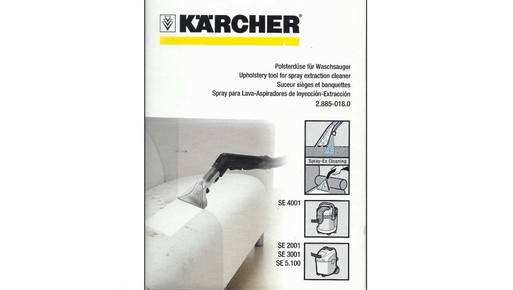 Керхер (Karcher) 2.885-018 Моющая насадка для мягкой мебели к пылесосам серии SE
