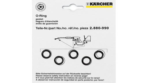 Комплект колец Керхер (Karcher) уплотнительный для АВД